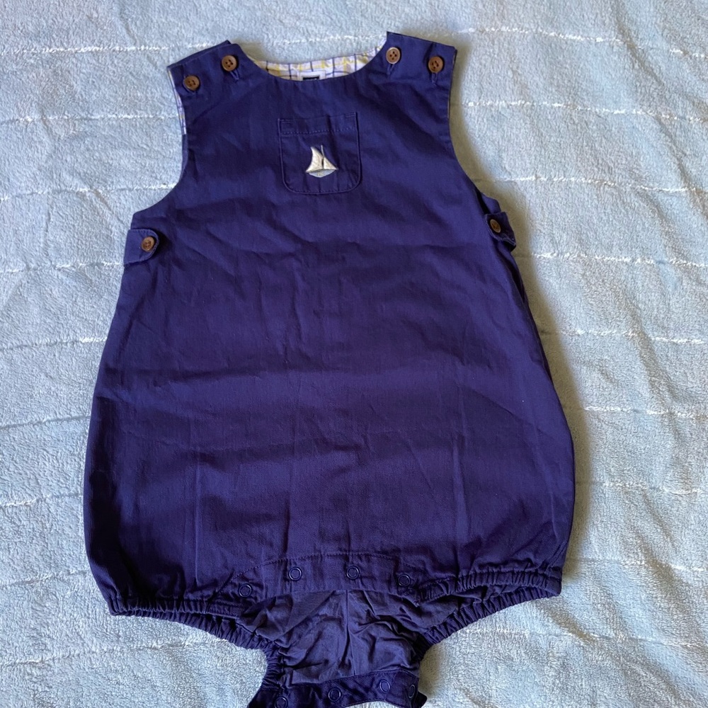 Janie and jack Blue onesie